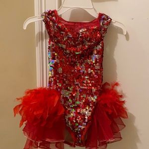 Girls dance costumes size s - great for a 4t or 5T
